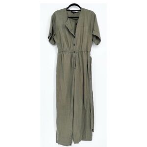 Madewell Olive Green Jumpsuit